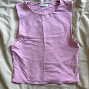 Babaton Pink Sleeveless Top